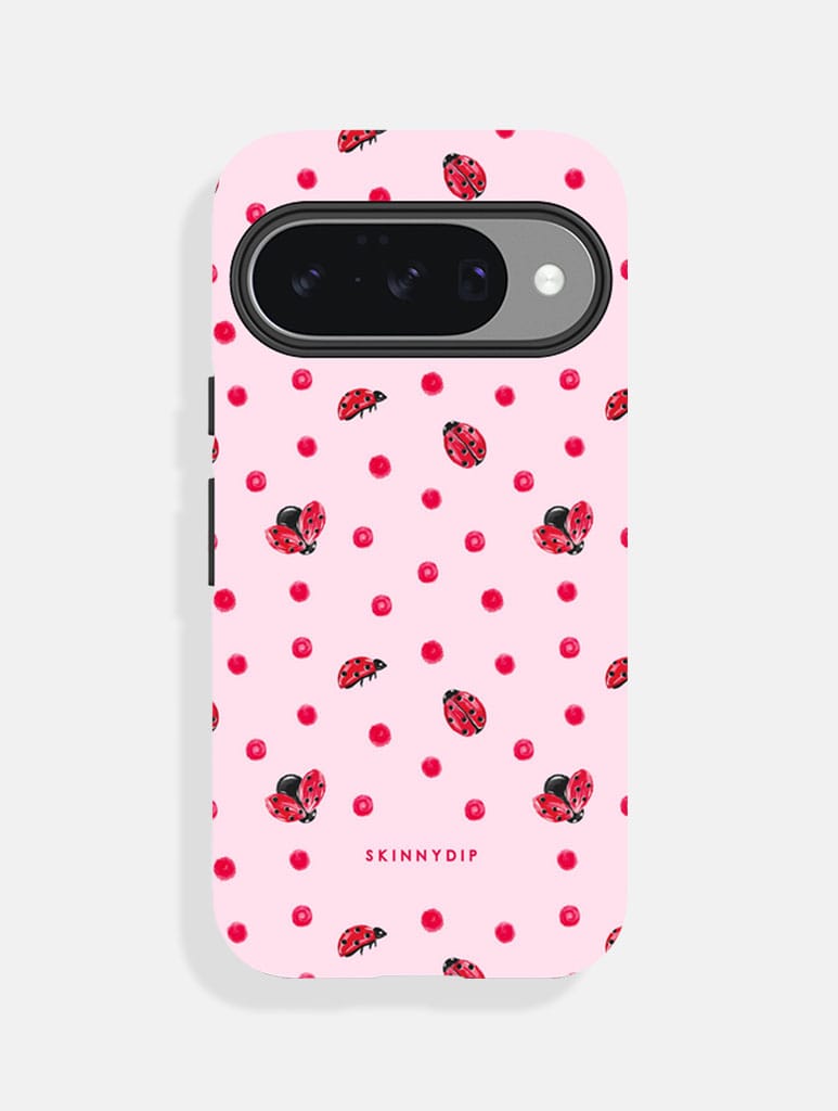 Ladybird Red and Pink Polka Dot Ultra Protective Google Pixel Case Phone Cases Skinnydip London