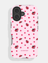 Ladybird Red and Pink Polka Dot Ultra Protective iPhone Case Phone Cases Skinnydip London
