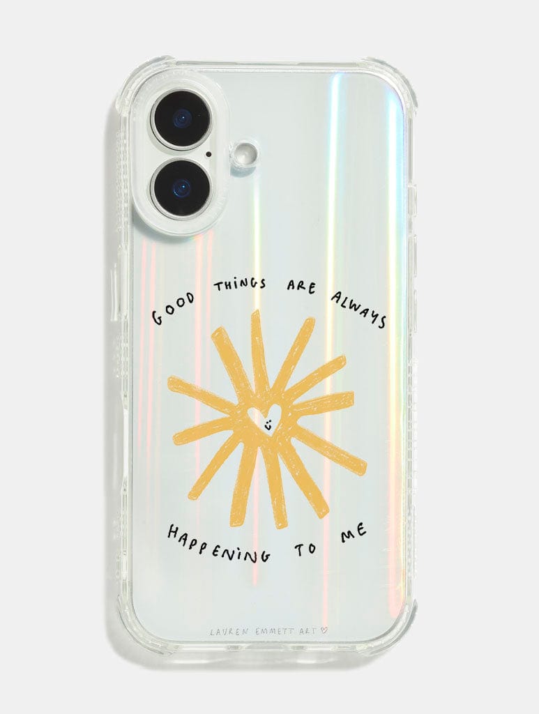 Lauren Emmett x Skinnydip Good Things Shock iPhone Case Phone Cases Skinnydip London