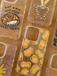 Lauren Emmett x Skinnydip Hot Girls Love Chicken Nuggets Shock iPhone Case Phone Cases Skinnydip London