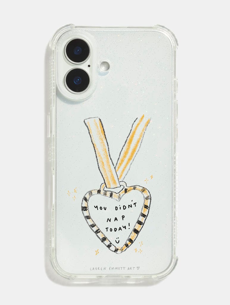 Lauren Emmett x Skinnydip You Didn't Nap Today Shock iPhone Case Phone Cases Skinnydip London