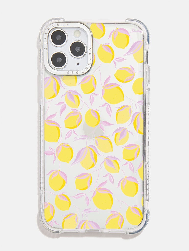Lemons Lilac Shock iPhone Case Phone Cases Skinnydip London