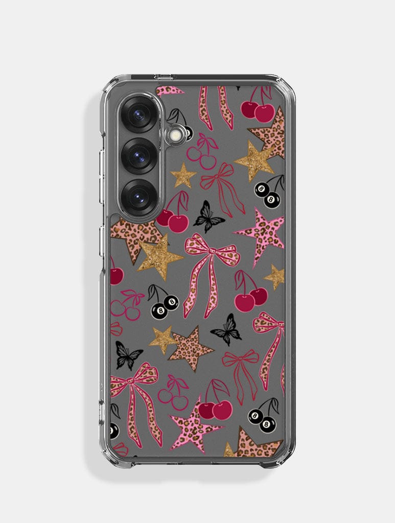Leopard Cherry Scrapbook Samsung Case Phone Cases Skinnydip London