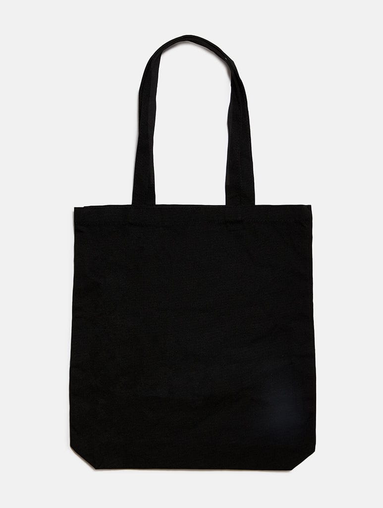 Leopard Cherry Scrapbook Tote Bag in Ecru Printed Tote Bags Skinnydip London