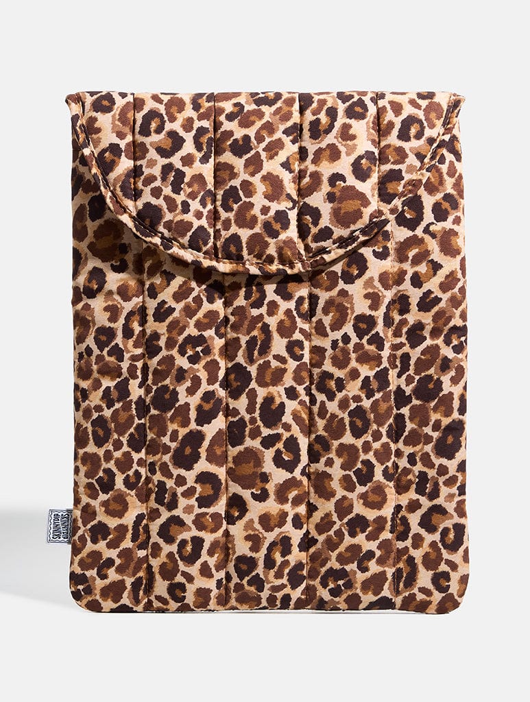 Leopard Print Laptop Sleeve Laptop Cases Skinnydip London