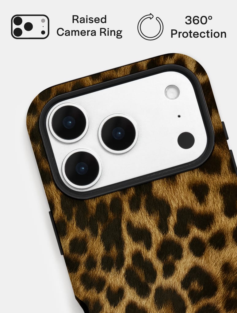 Leopard Print Ultra Protective iPhone Case Phone Cases Skinnydip London