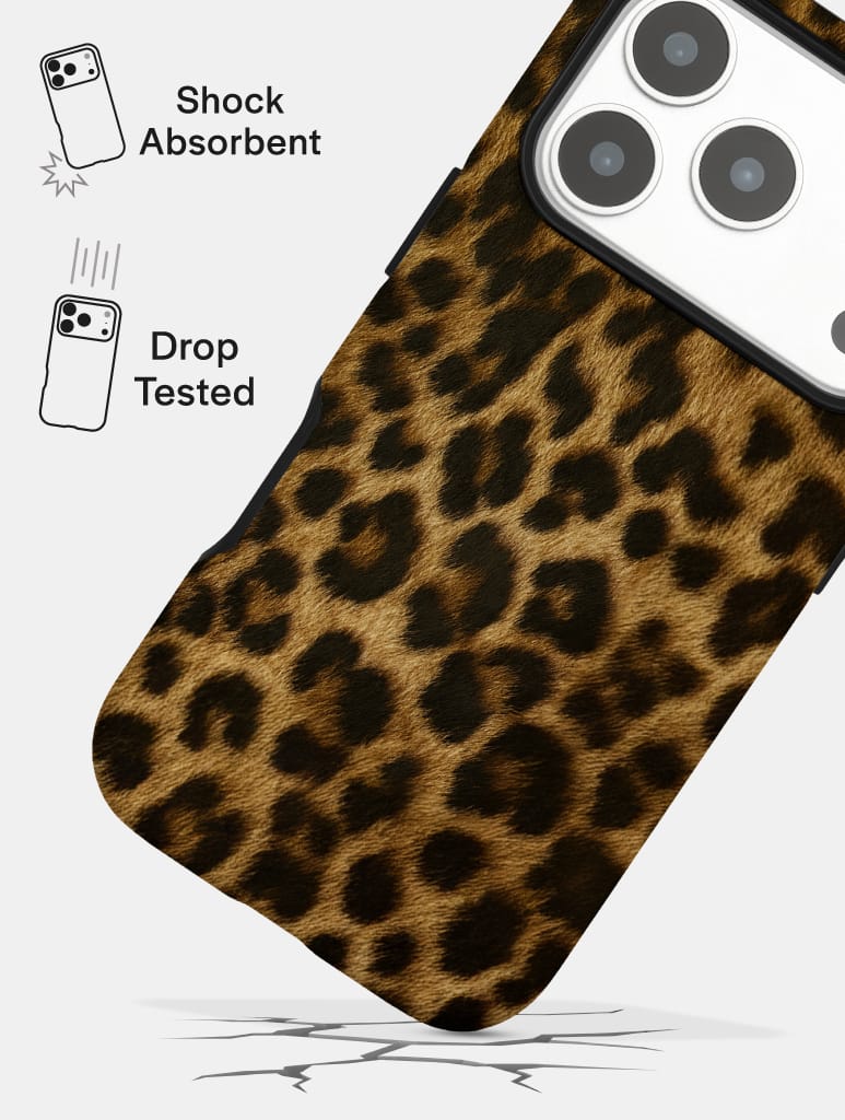 Leopard Print Ultra Protective iPhone Case Phone Cases Skinnydip London