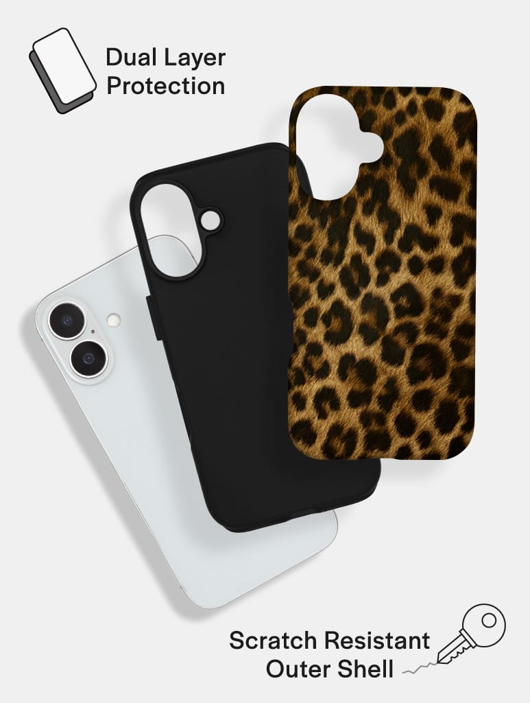 Leopard Print Ultra Protective iPhone Case Phone Cases Skinnydip London