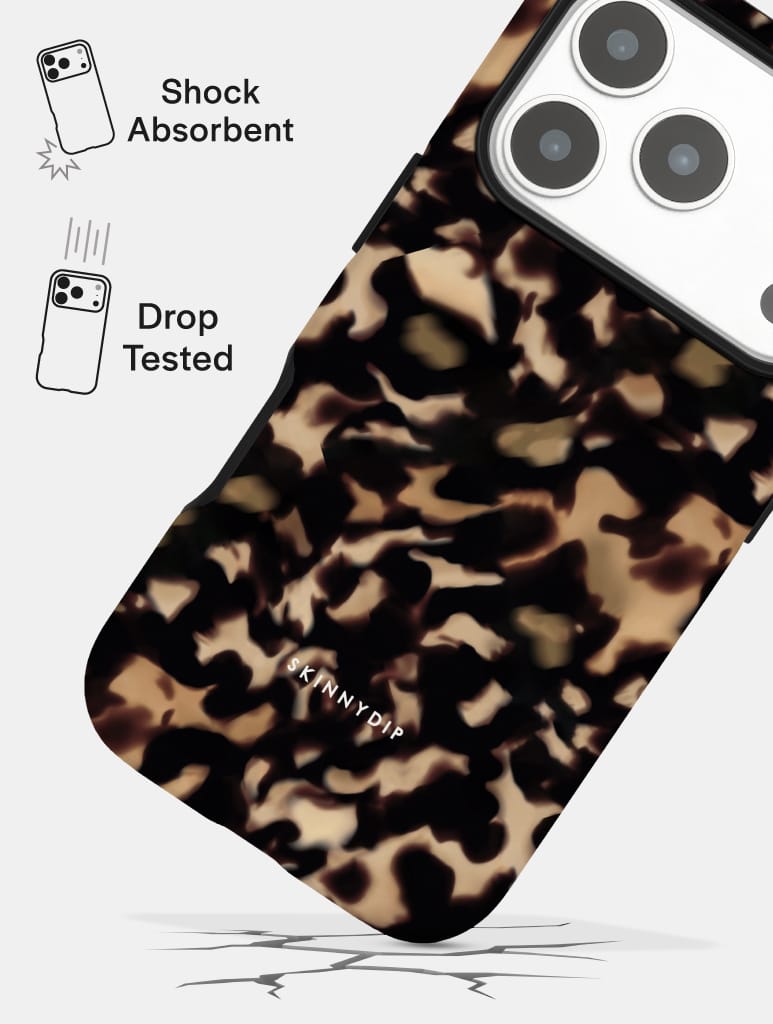 Light Tortoise Shell Ultra Protective iPhone Case Phone Cases Skinnydip London