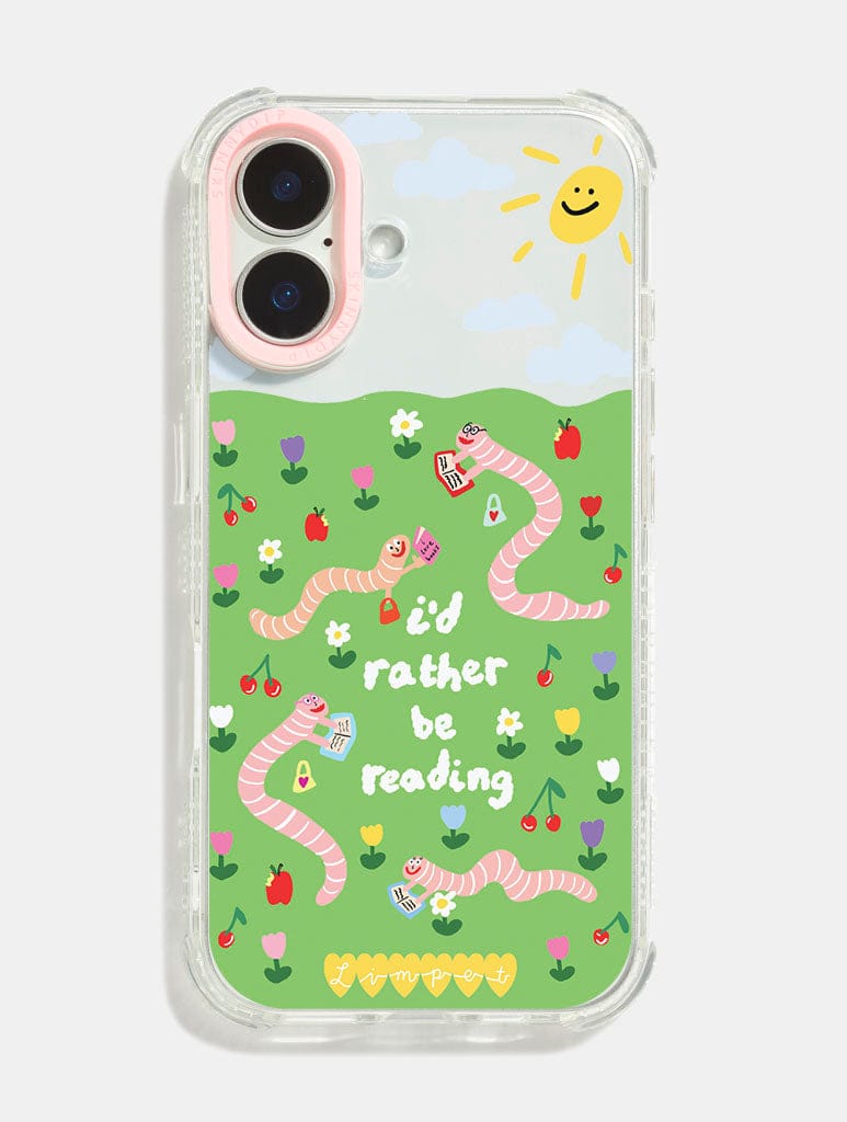 Limpet x Skinnydip Book Worm Shock iPhone Case Phone Cases Skinnydip London