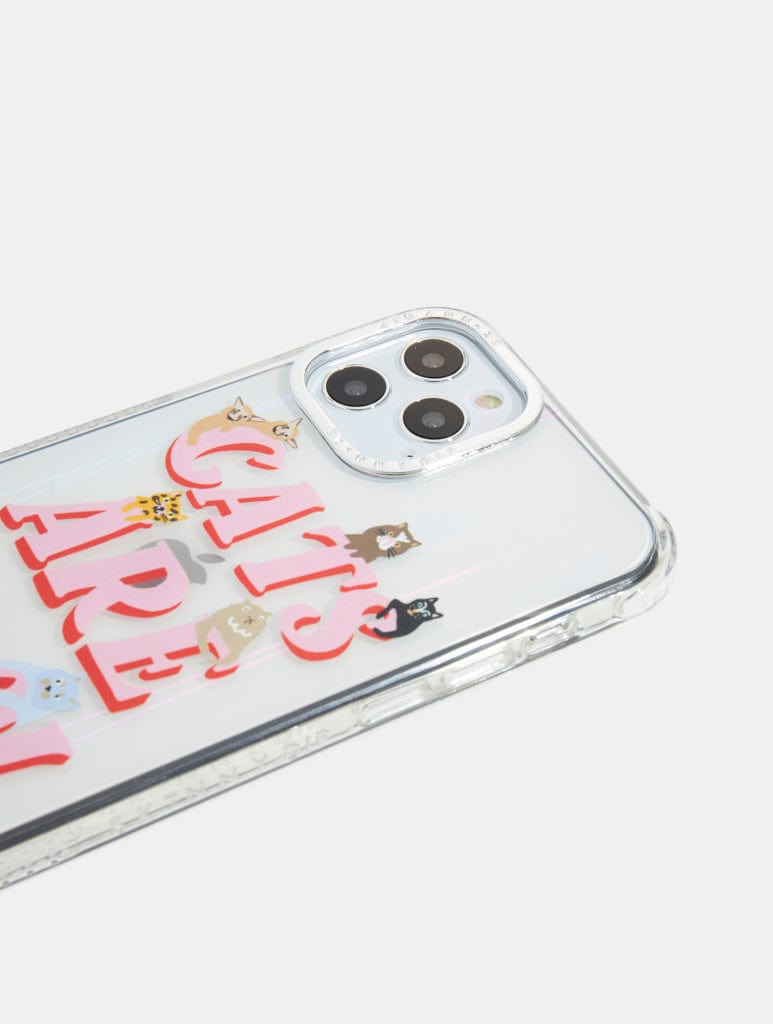 Limpet x Skinnydip Cats Are Cool Shock iPhone Case Phone Cases Skinnydip London