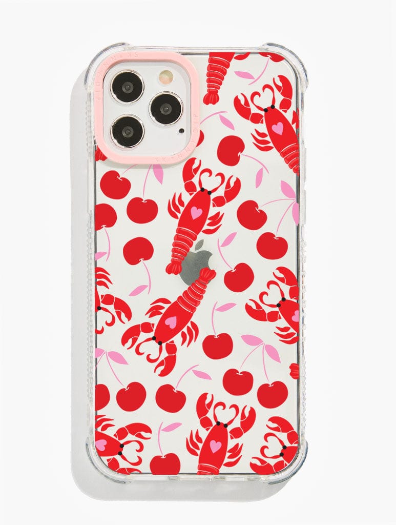 Lobster Cherry Shock iPhone Case Phone Cases Skinnydip London
