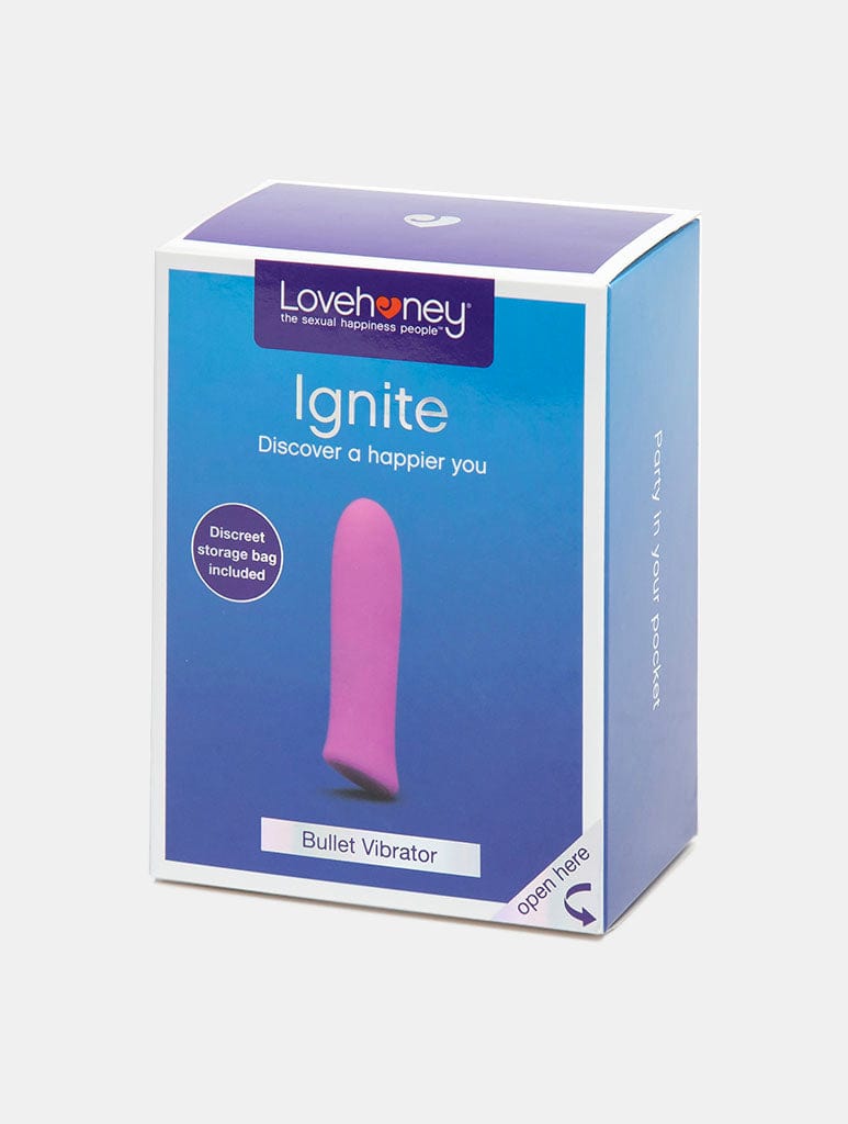 Lovehoney Ignite Rechargeable Bullet Vibrator Pink Sexual Pleasure Lovehoney