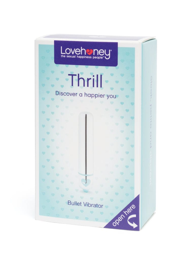 Lovehoney Thrill 10 Function Bullet Vibrator Aqua Sexual Pleasure Lovehoney