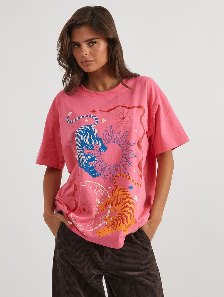 Lucky Tiger T-Shirt Tops & T-Shirts Skinnydip London
