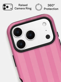 'M' Initial Patterned Pink Ultra Protective iPhone Case Phone Cases Skinnydip London