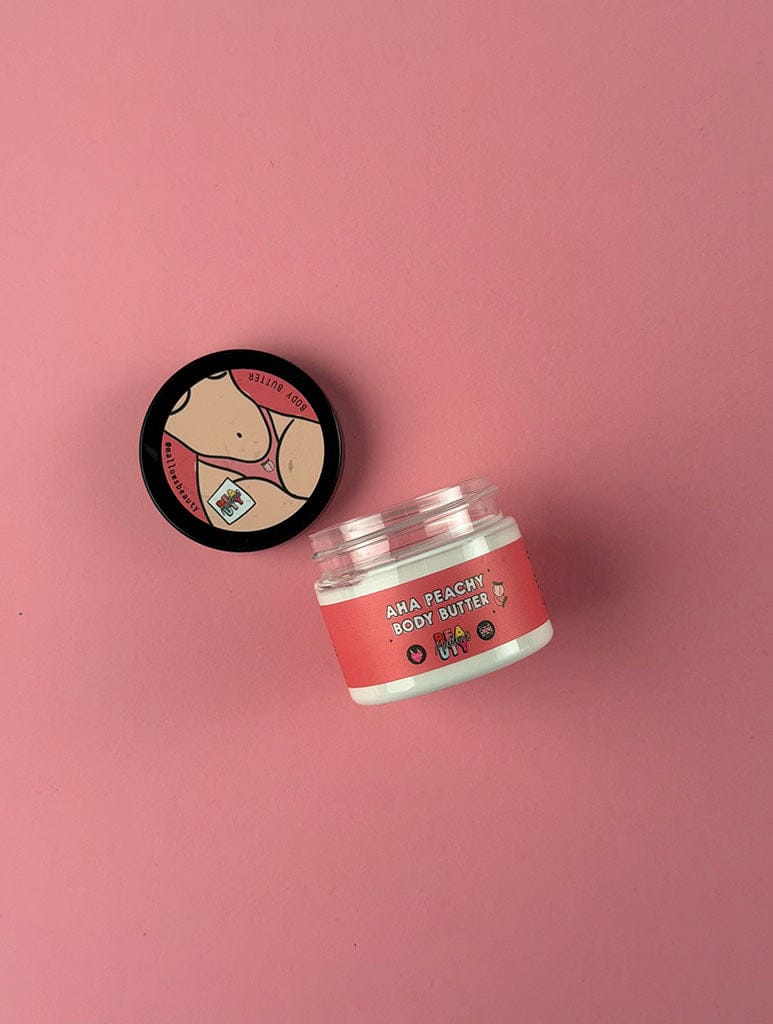 Mallows AHA Peachy Mini Body Butter Body Care Mallows Beauty