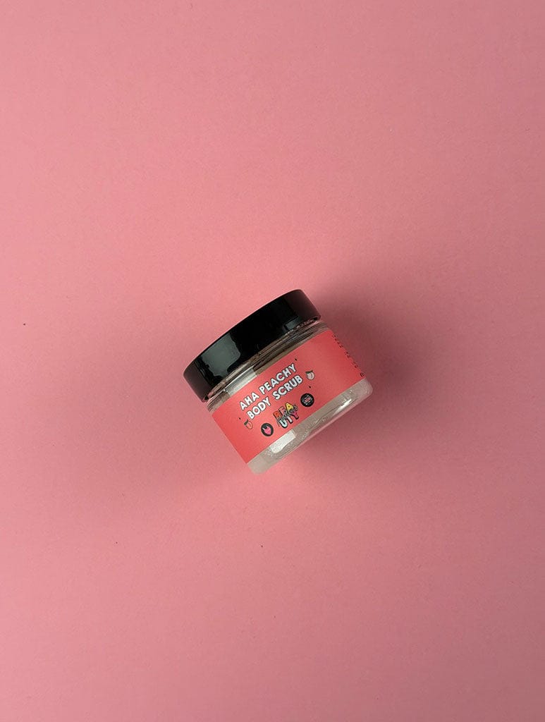 Mallows AHA Peachy Mini Body Scrub Body Care Mallows Beauty