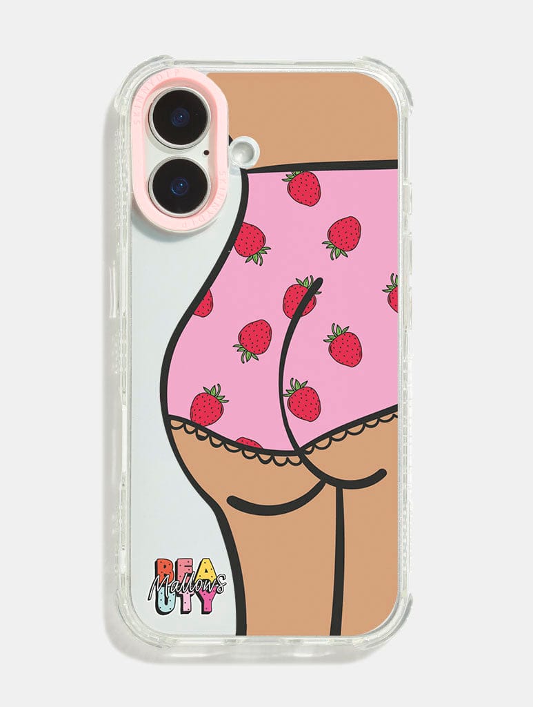 Mallows Beauty x Skinnydip Strawberry Bum Shock iPhone Case Phone Cases Skinnydip London