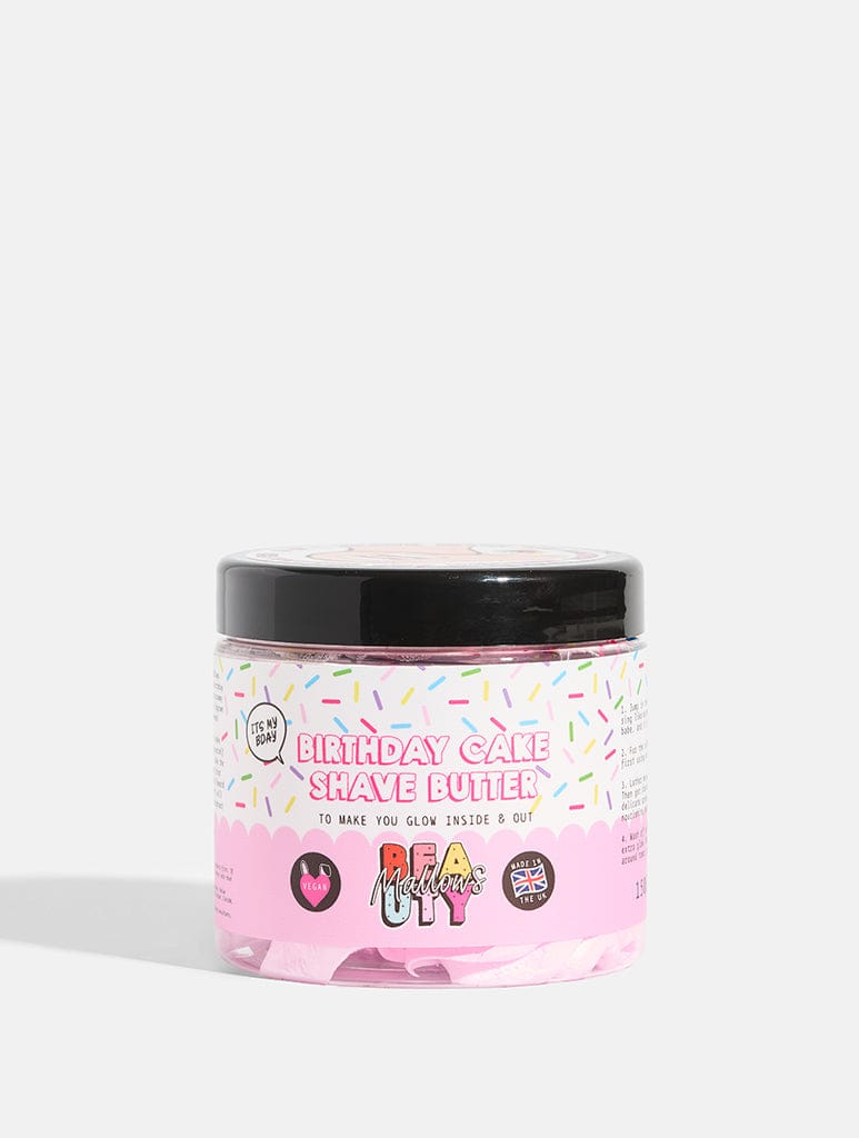 Mallows Birthday Cake Shave Butter Body Care Mallows Beauty
