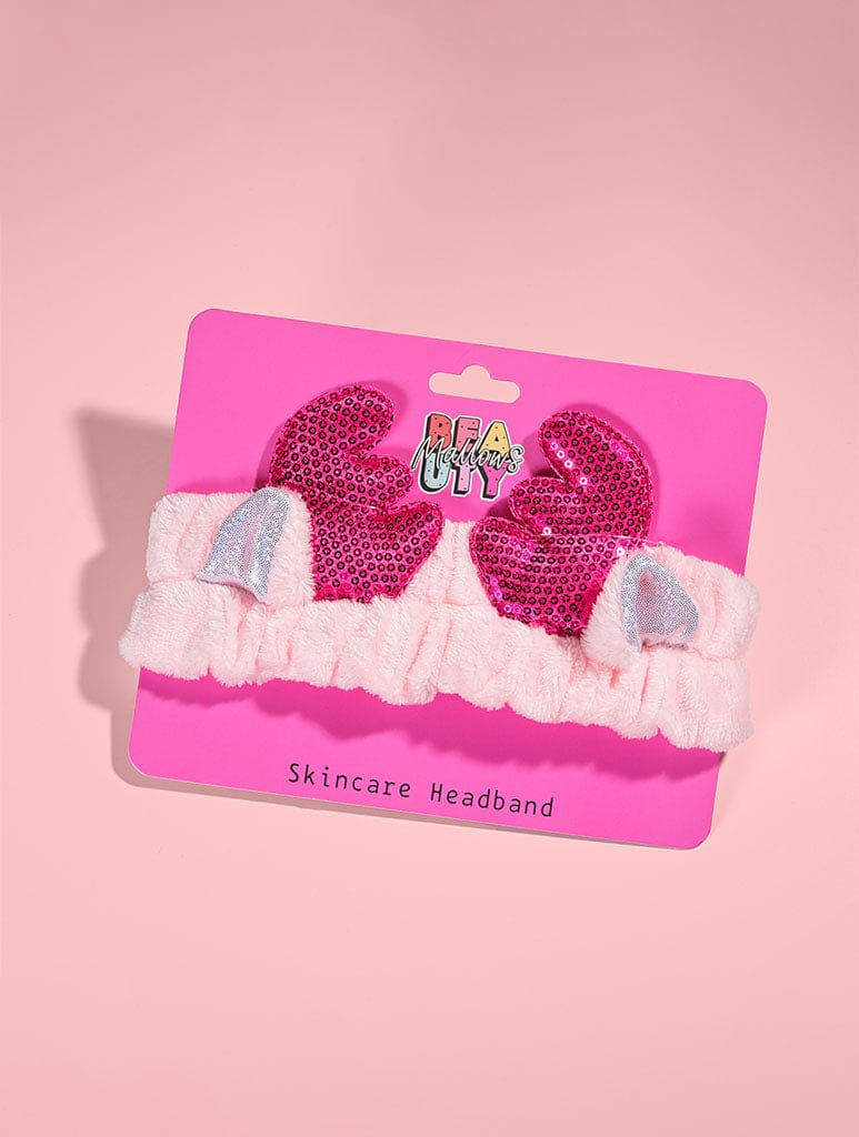 Mallows Reindeer Headband with Sequin Ears Body Care Mallows Beauty