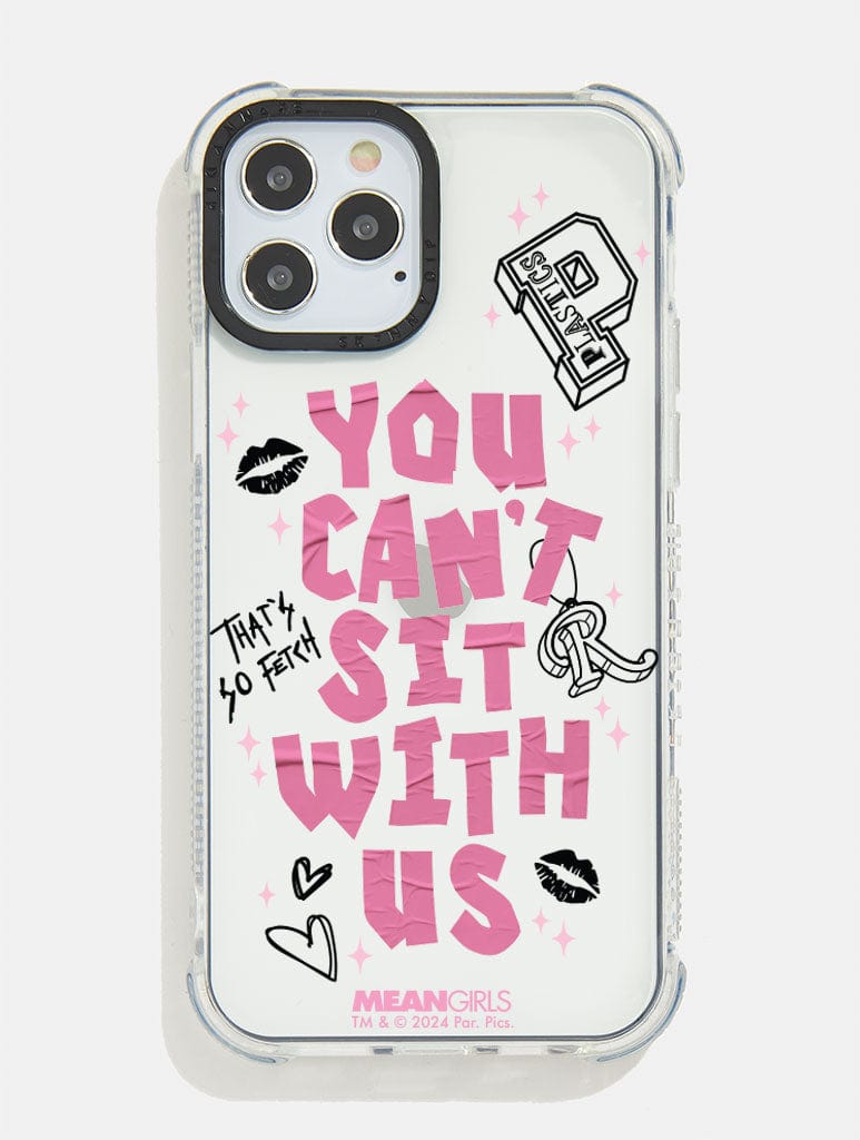 Mean Girls x Skinnydip You Can't Sit With Us Shock iPhone Case Phone Cases Skinnydip London