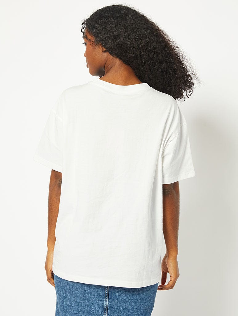 Mean Girls x Skinnydip You Go Glen Coco T-Shirt in White Tops & T-Shirts Skinnydip London