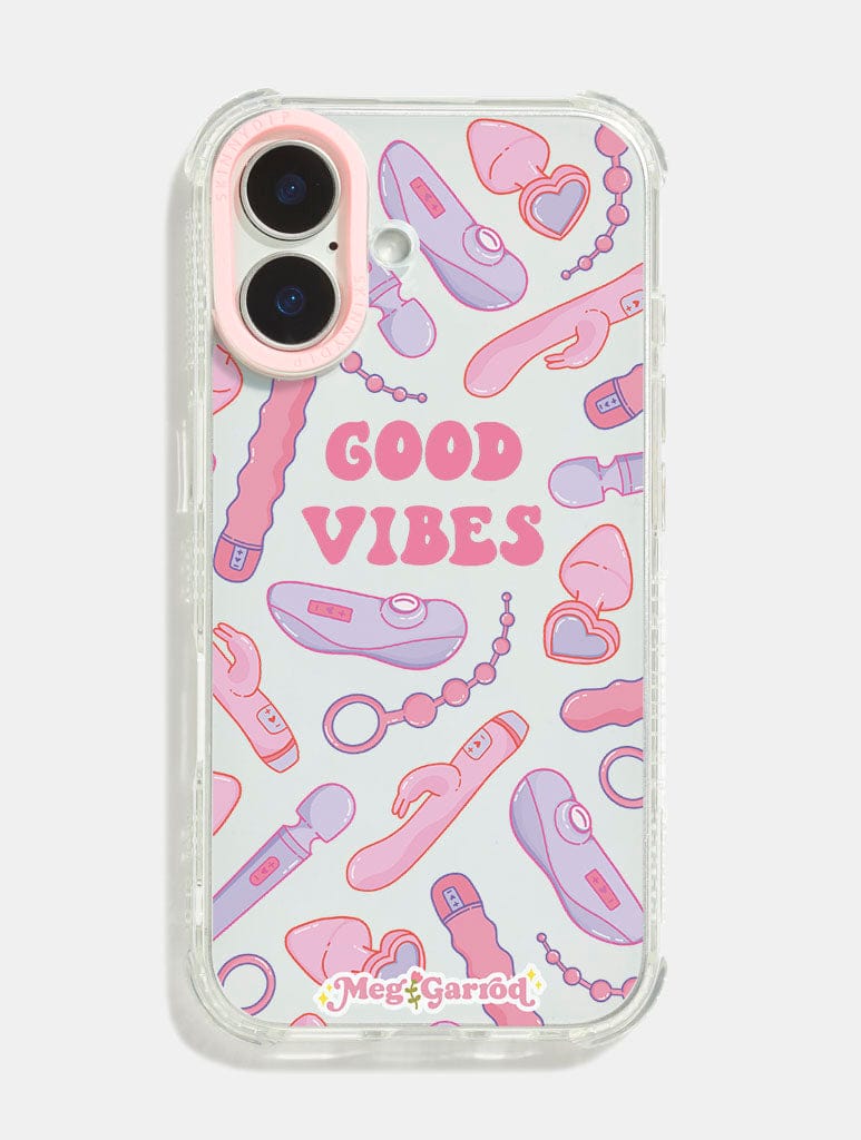 Meg Garrod x Skinnydip Good Vibes Shock iPhone Case Phone Cases Skinnydip London