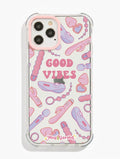 Meg Garrod x Skinnydip Good Vibes Shock iPhone Case Phone Cases Skinnydip London