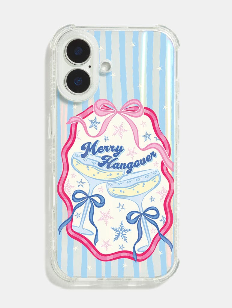 Merry Hangover Shock iPhone Case Phone Cases Skinnydip London