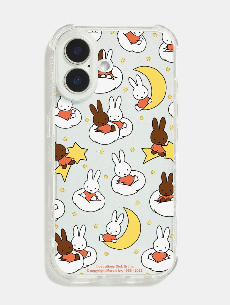 Miffy And Friends Star And Moon Shock iPhone Case Phone Cases Skinnydip London