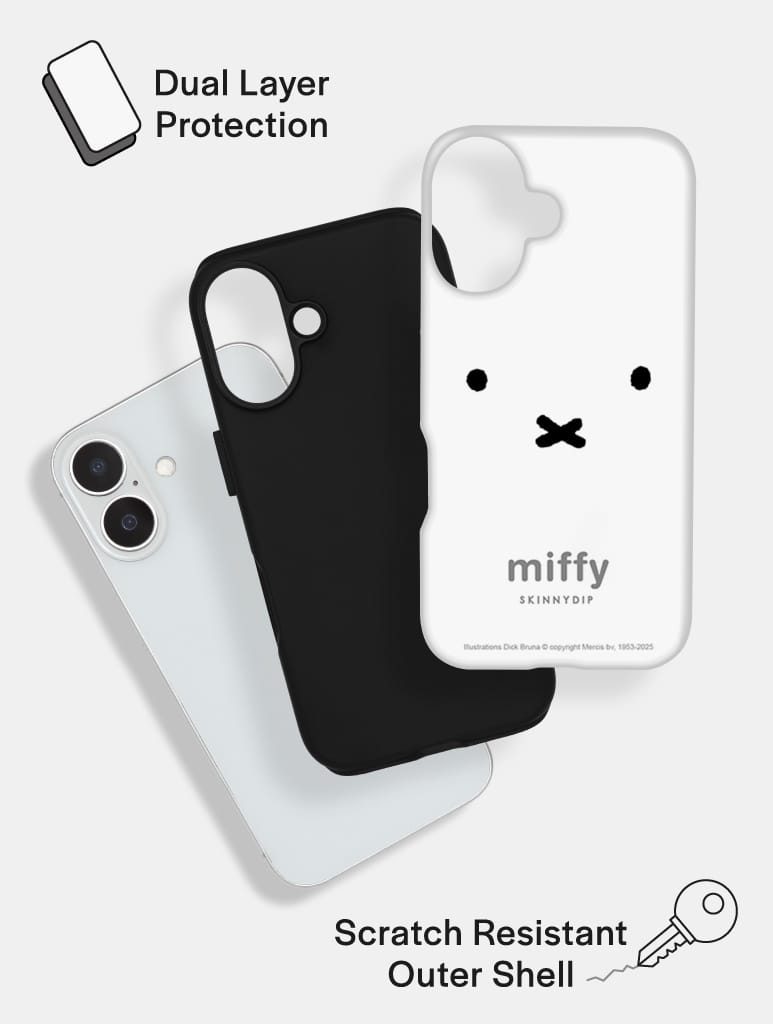 Miffy Face Ultra Protective iPhone Case Phone Cases Skinnydip London