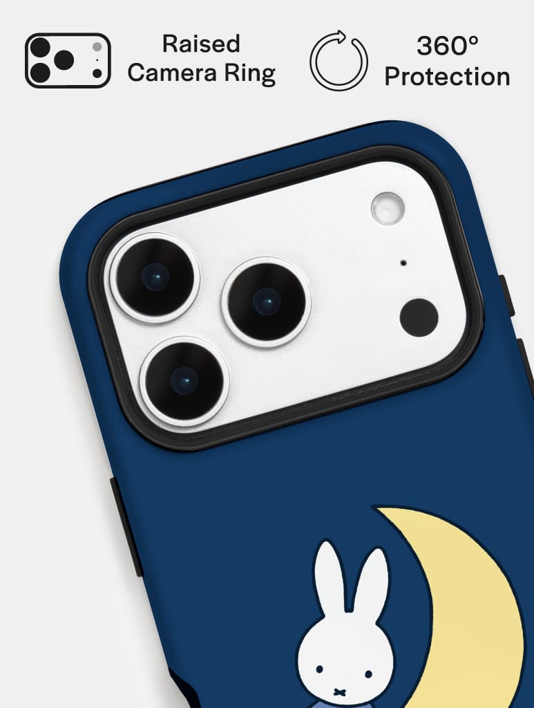 Miffy Moon Ultra Protective iPhone Case Phone Cases Skinnydip London