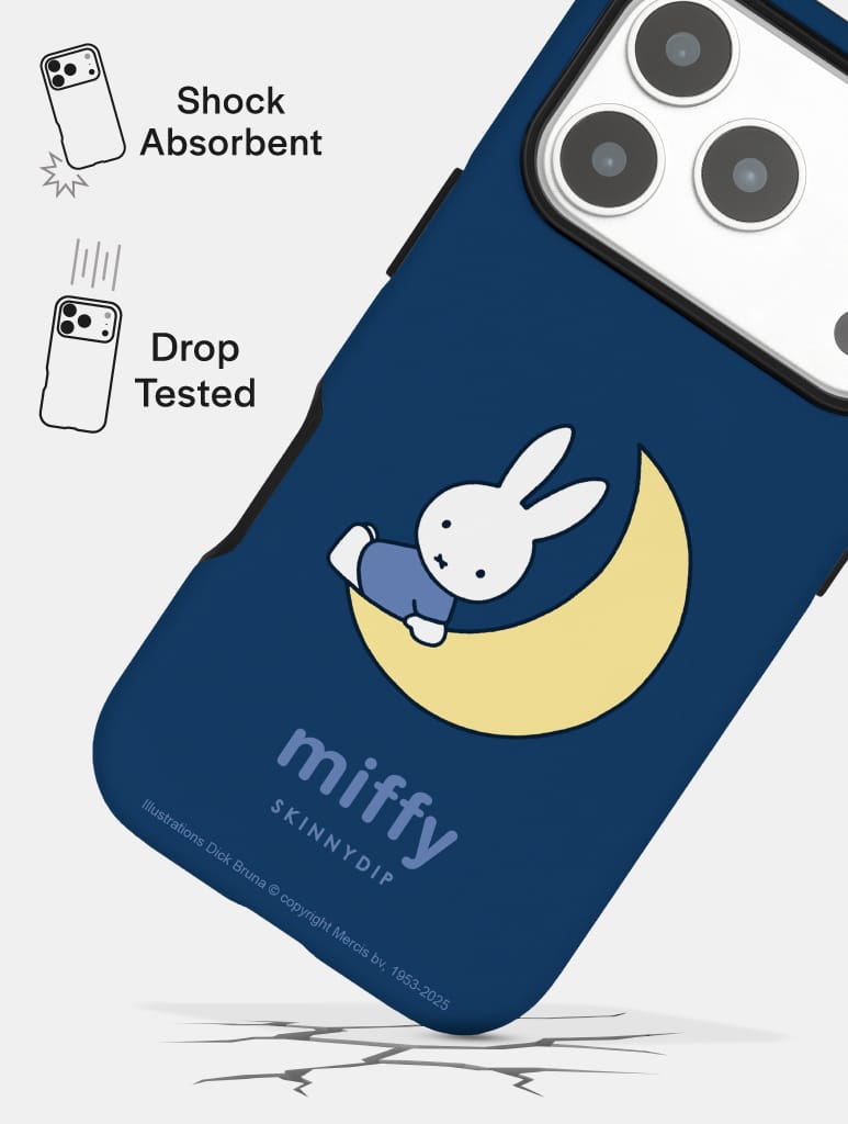 Miffy Moon Ultra Protective iPhone Case Phone Cases Skinnydip London