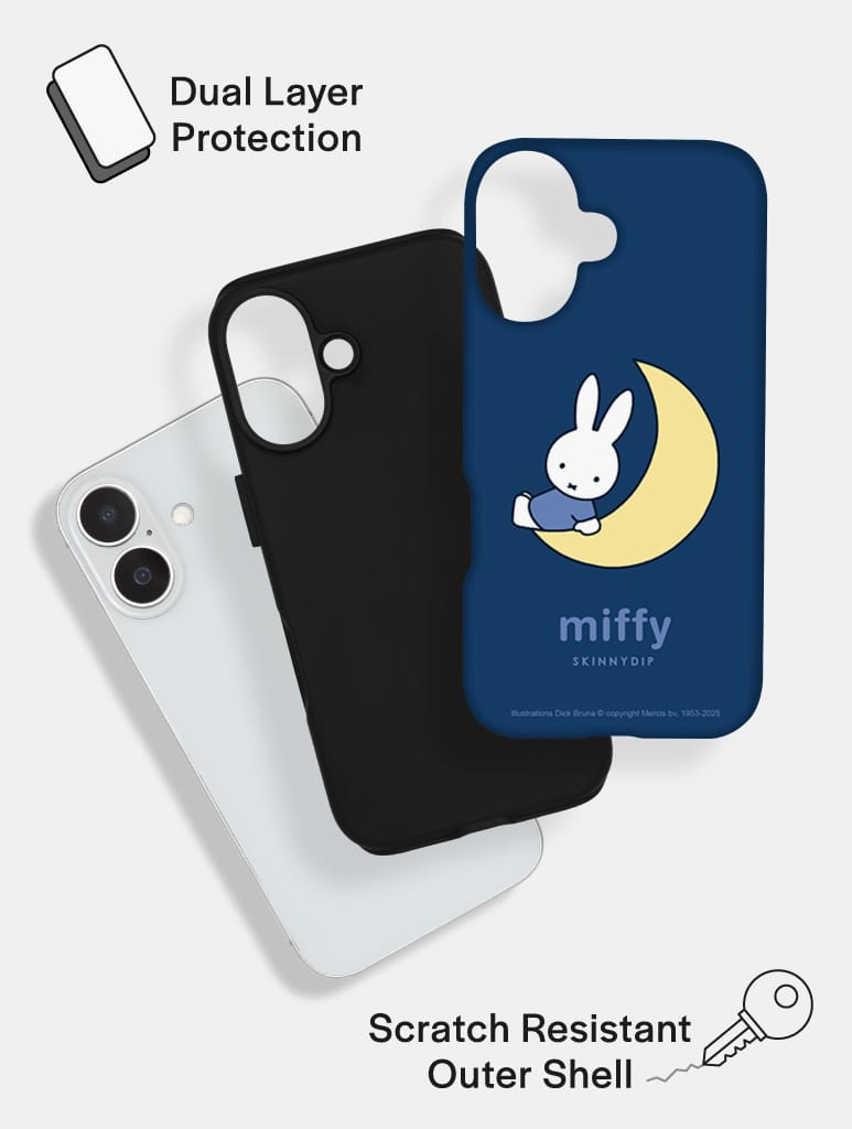 Miffy Moon Ultra Protective iPhone Case Phone Cases Skinnydip London