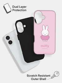 Miffy Pink Standing Ultra Protective iPhone Case Phone Cases Skinnydip London