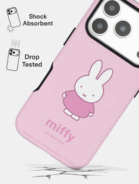 Miffy Pink Standing Ultra Protective iPhone Case Phone Cases Skinnydip London