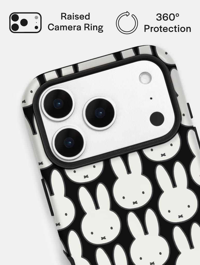 Miffy Repeat Ultra Protective iPhone Case Phone Cases Skinnydip London