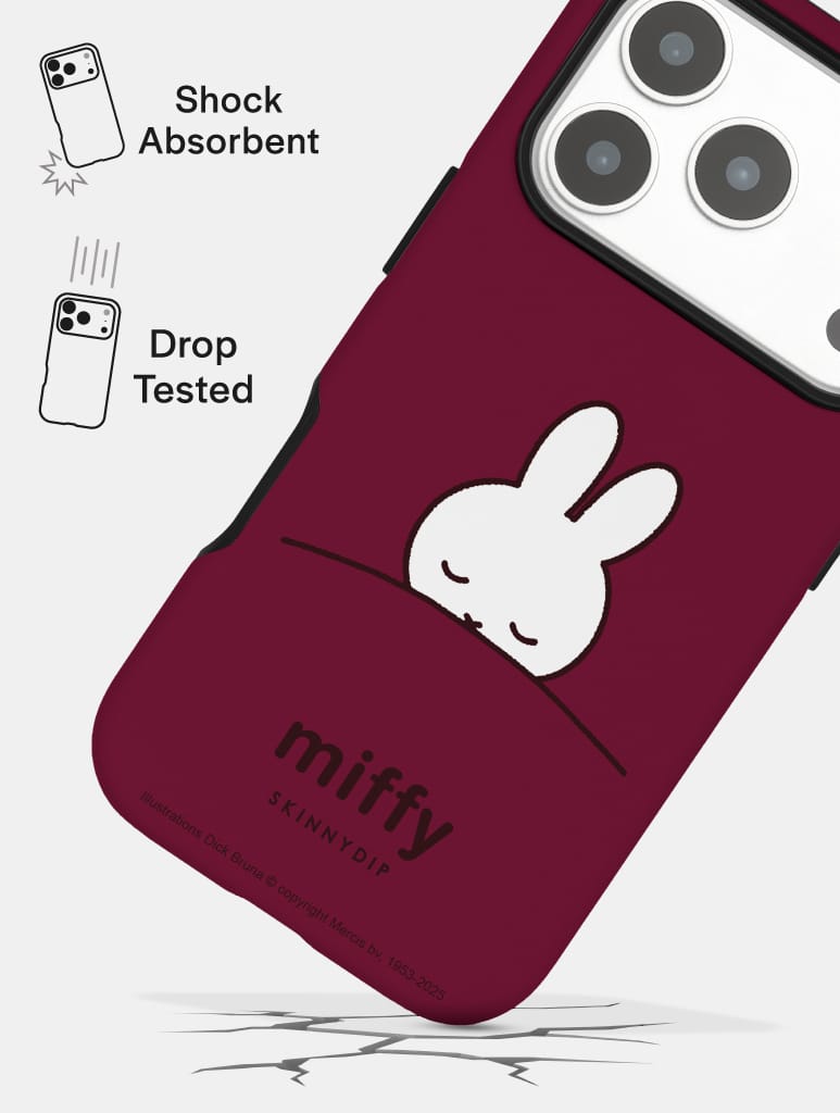 Miffy Sleep Ultra Protective iPhone Case Phone Cases Skinnydip London