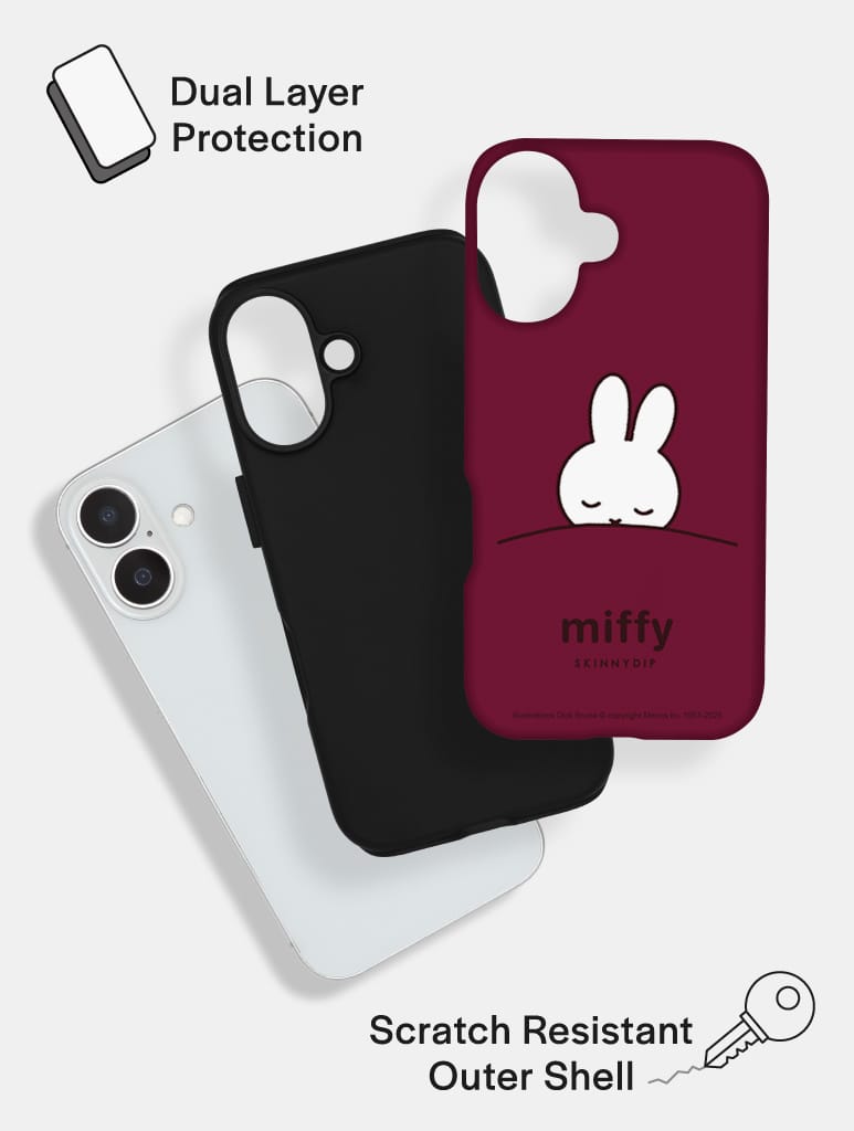 Miffy Sleep Ultra Protective iPhone Case Phone Cases Skinnydip London