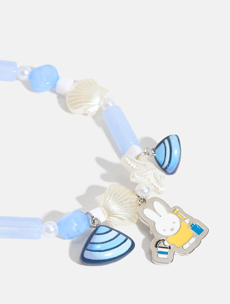 Miffy x Skinnydip Beachy Beaded Charm Phone Grips Skinnydip London