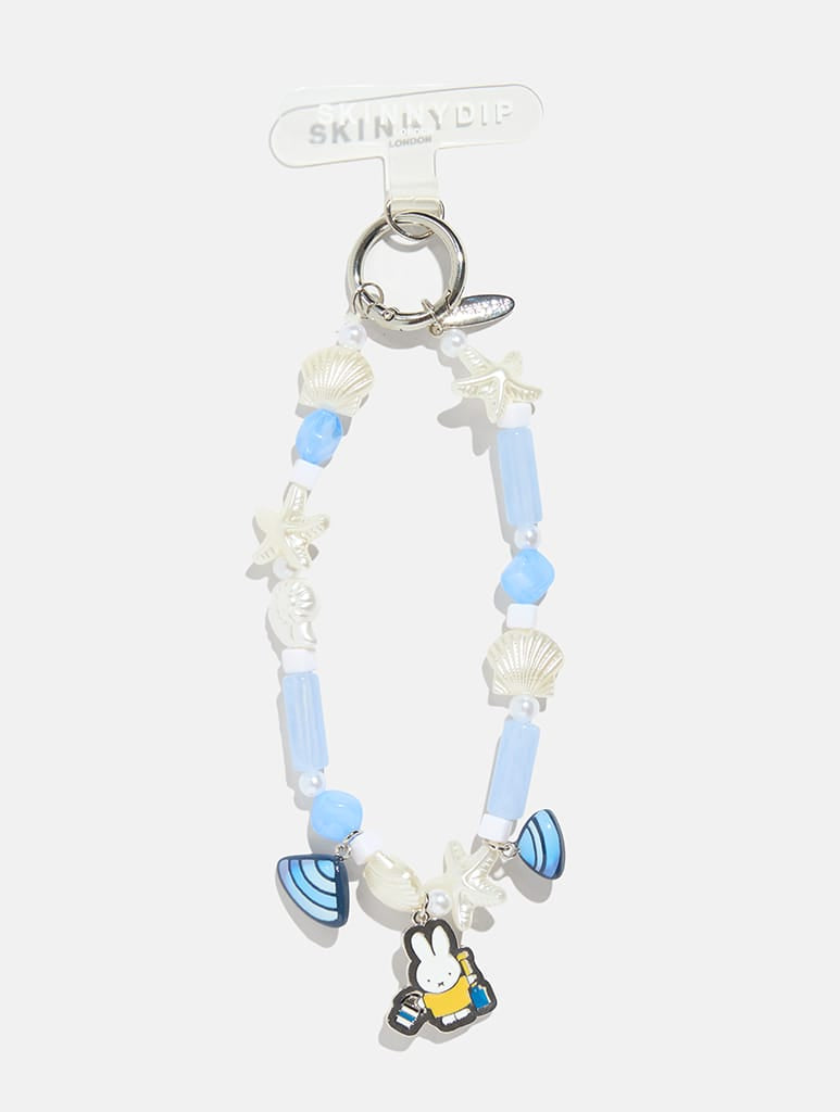 Miffy x Skinnydip Beachy Beaded Charm Phone Grips Skinnydip London
