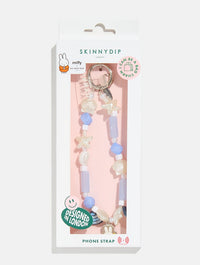 Miffy x Skinnydip Beachy Beaded Charm Phone Grips Skinnydip London