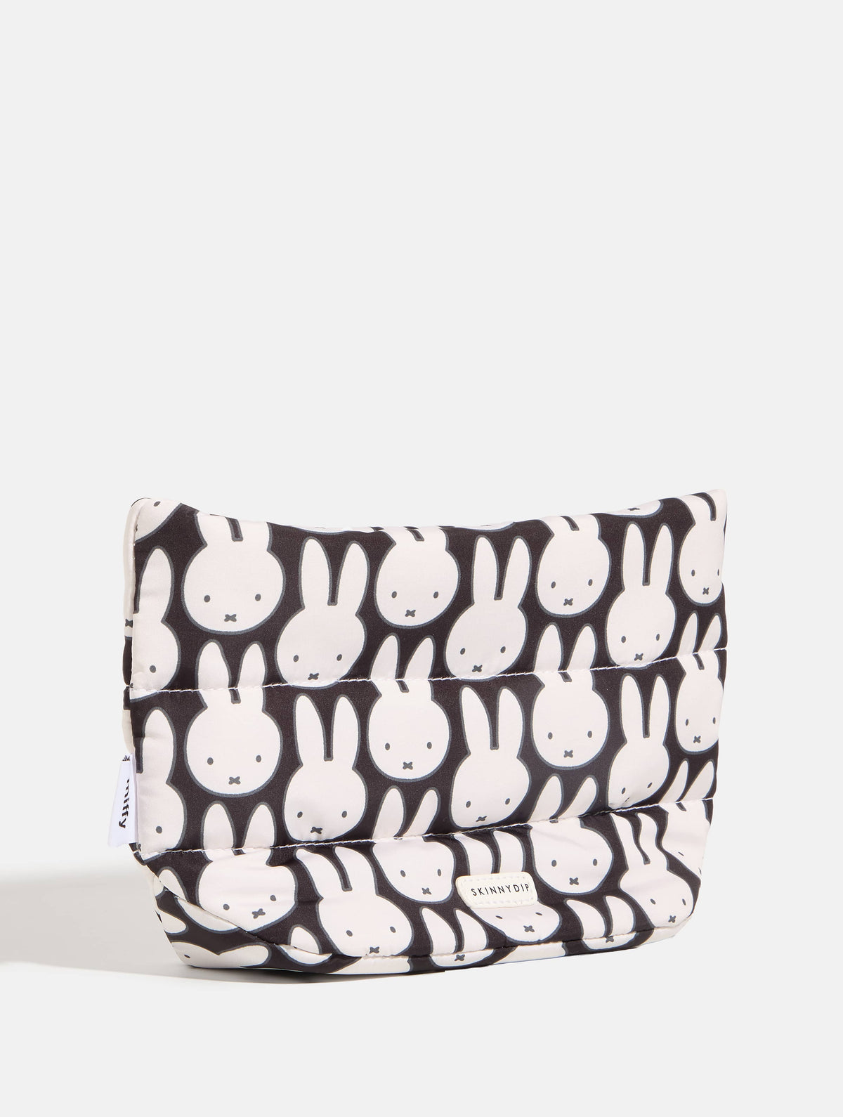 Miffy x Skinnydip Black Repeat Pillow Pouch Makeup Bags & Wash Bags Skinnydip London
