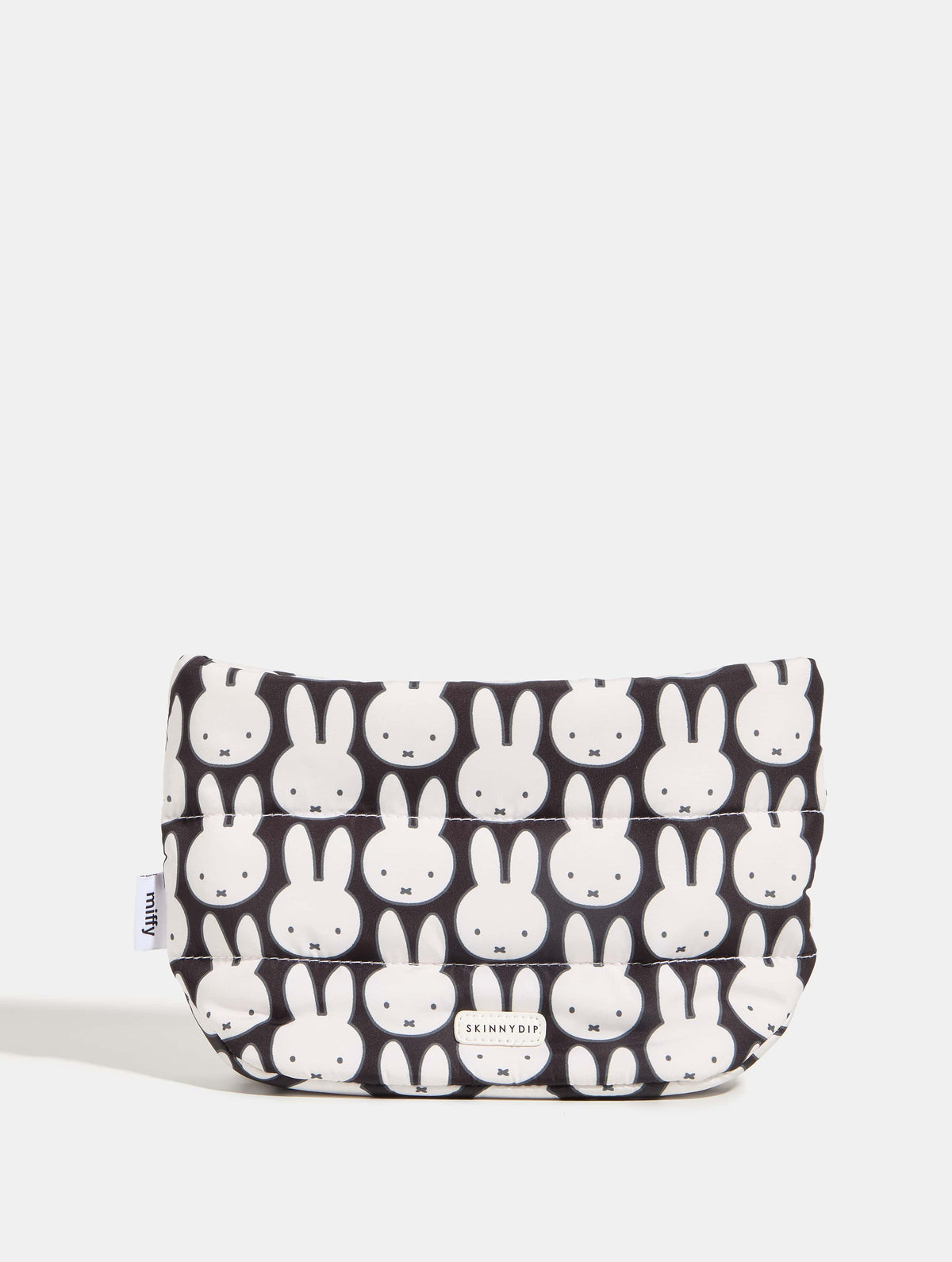 Miffy x Skinnydip Black Repeat Pillow Pouch Makeup Bags & Wash Bags Skinnydip London