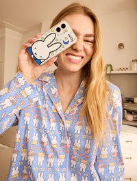 Miffy x Skinnydip Blue Starry Shock iPhone Case Phone Cases Skinnydip London