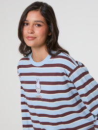 Miffy x Skinnydip Blue Stripe Long Sleeve Top Tops & T-Shirts Skinnydip London