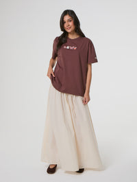 Miffy x Skinnydip Brown Nature T-Shirt Tops & T-Shirts Skinnydip London