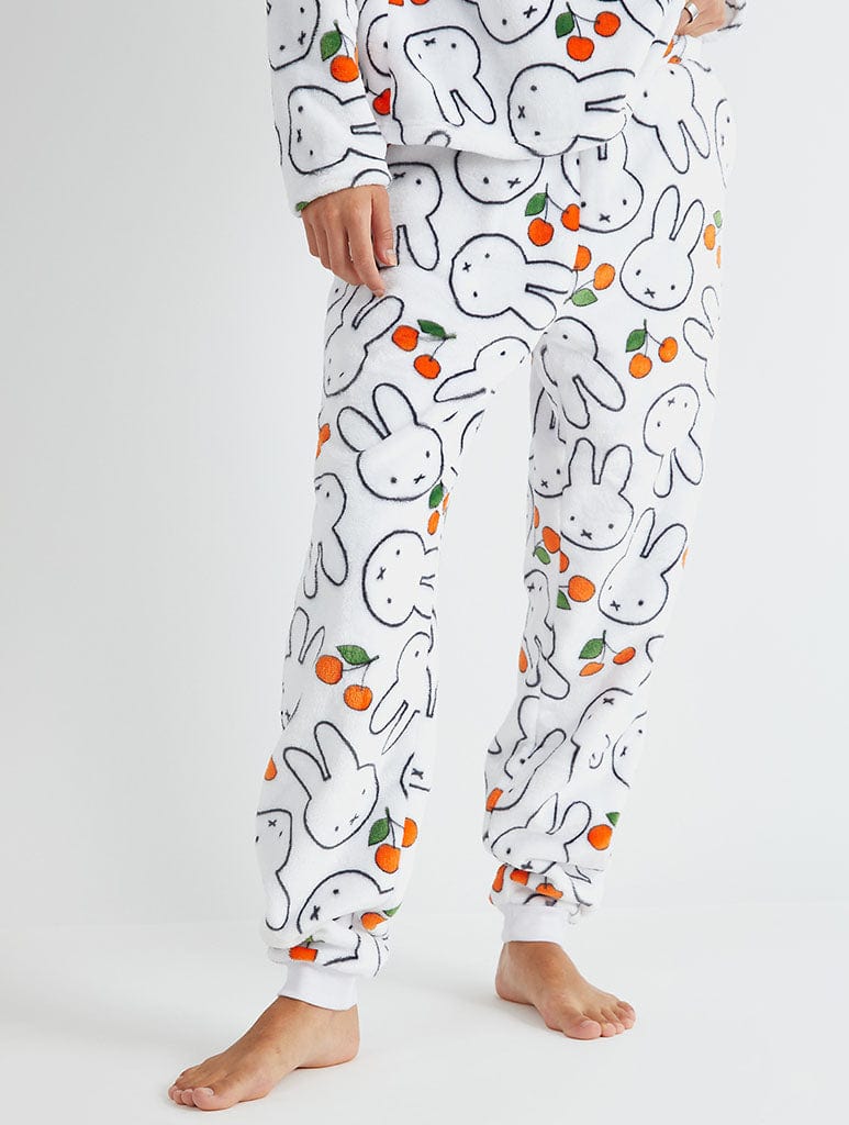 Miffy x Skinnydip Cherry Fleece Pyjama Set Lingerie & Nightwear Skinnydip London