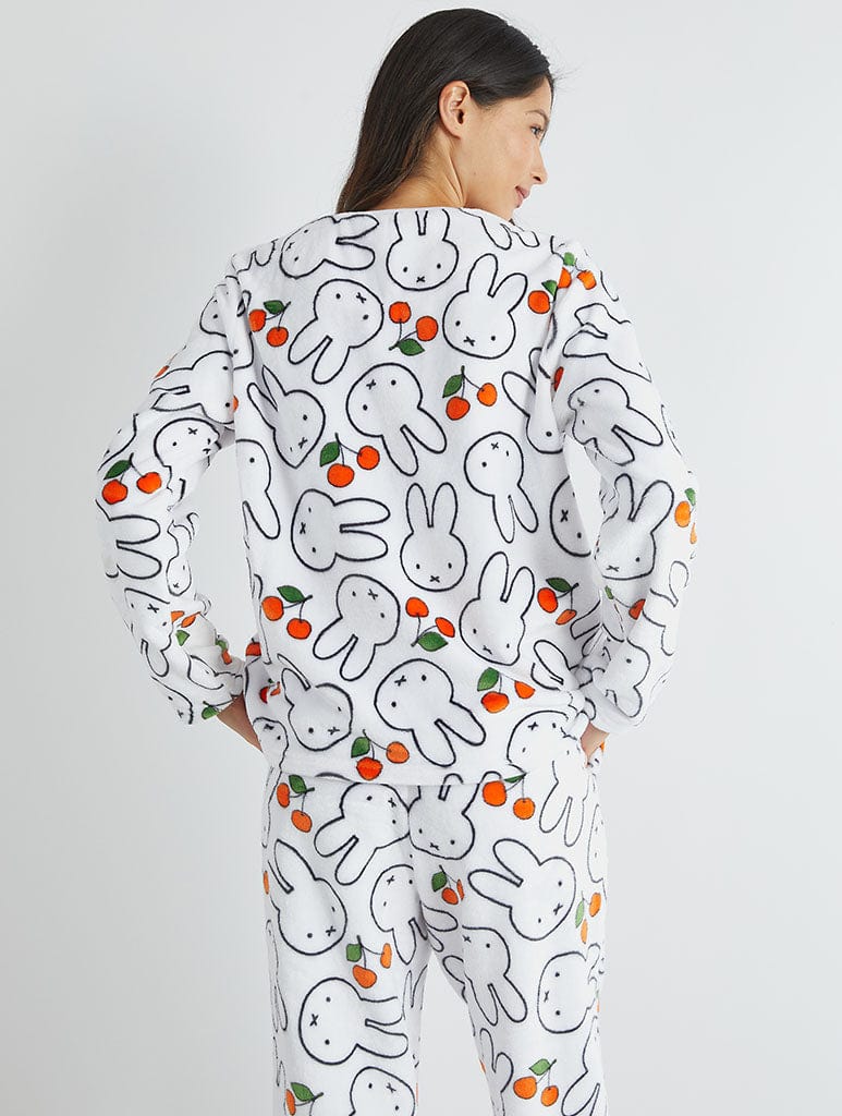 Miffy x Skinnydip Cherry Fleece Pyjama Set Lingerie & Nightwear Skinnydip London